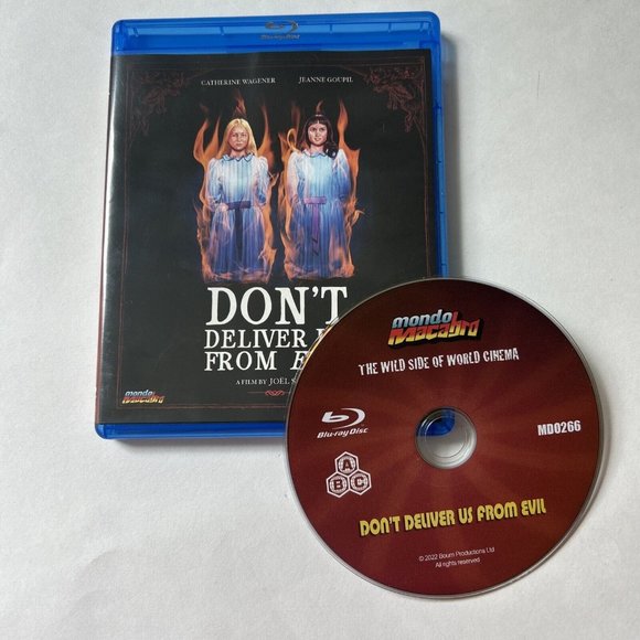 Mondo Macabro Don't Deliver Us From Evil Blu-ray-UR-bonus-70s-was banned in US - Picture 1 of 5